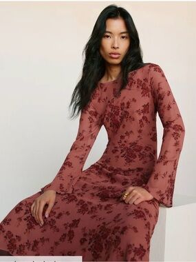 inda open knit mini dress Inda Open Knit Mini Dress Reformation